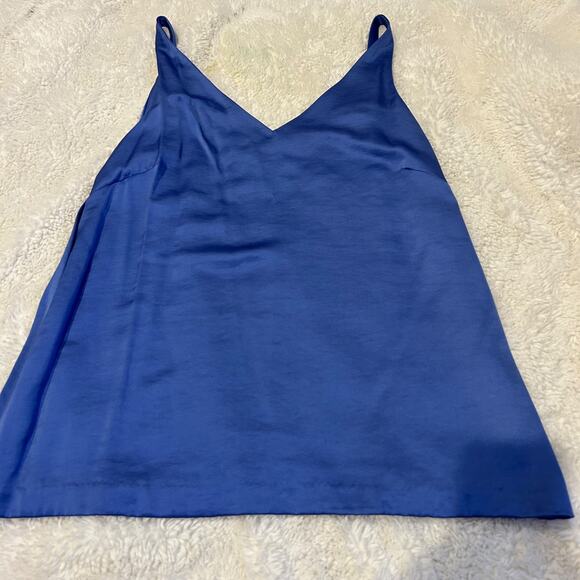 Banana Republic Womens Blue Strappy Dress Tank in Size Large Business Casual - Picture 2 of 6